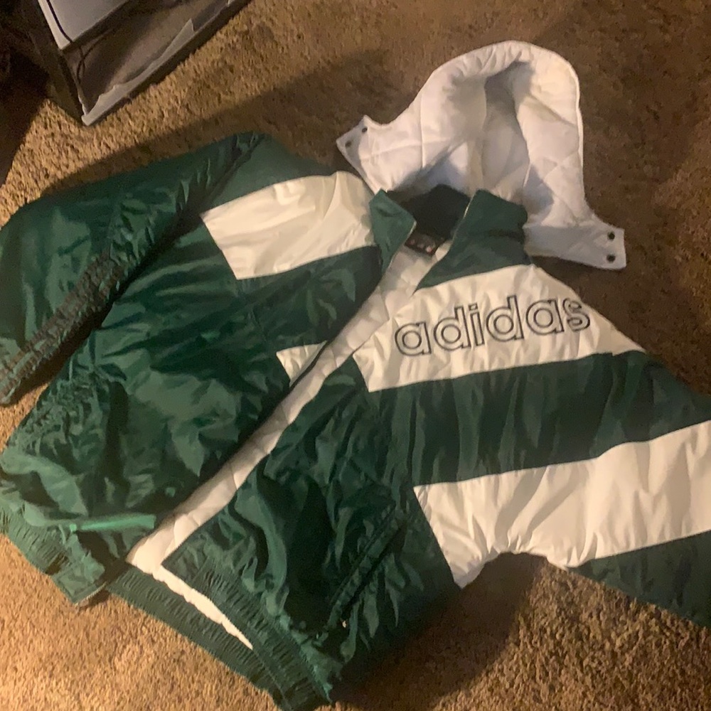 Adidas ski jacket vintage